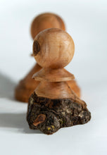 Carica l'immagine nel visualizzatore di Gallery, "Sopravvissuti" - Pedoni numerati in legno di Orniello, Melo, Ciliegio
